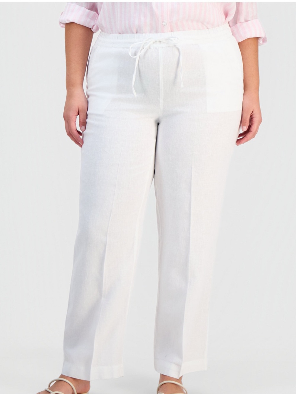 Charter Club Lexury 100% Linen Pants 2X